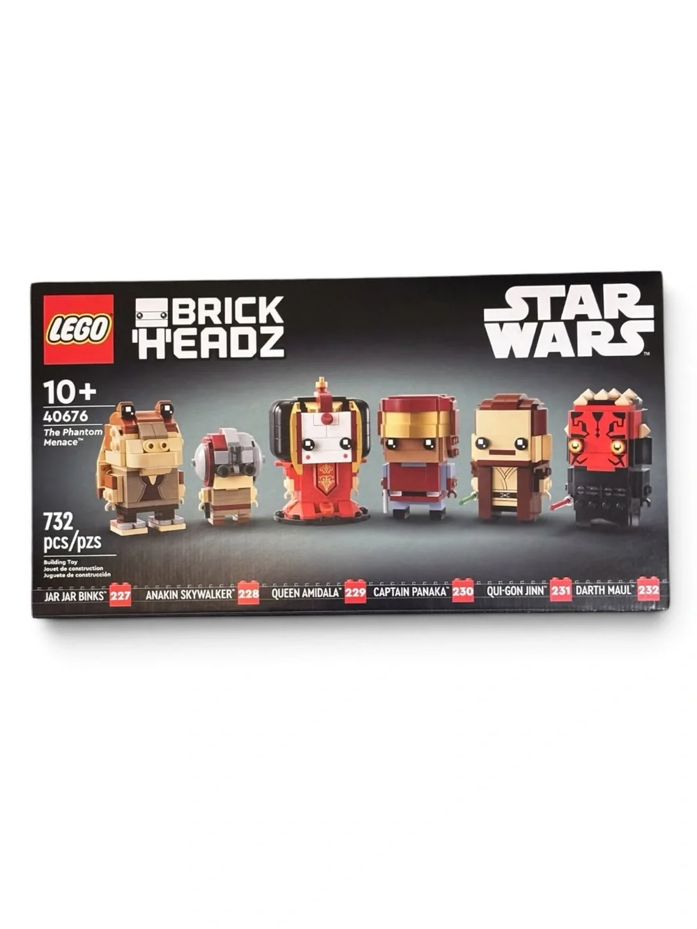 Lego Star Wars BrickHeadz The Phantom Menace Set (#40676)